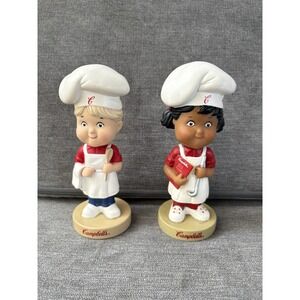 Campbell Kids Bobble Head Collectible Dolls Set Of Two